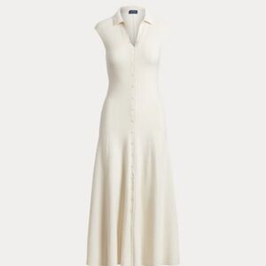 Polo by Ralph Lauren Ivory Maxi Dress